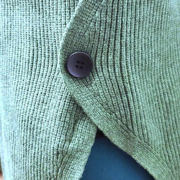 Plus Size Avacado Turtleneck with Split Sides  Plus Size - Picture 9 of 13